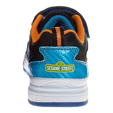 Sesame Street Cookie Monster Toddler Hook & Loop Sneakers