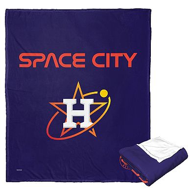 Houston Astros City Connect Space City Graphic Silk Touch Throw Blanket