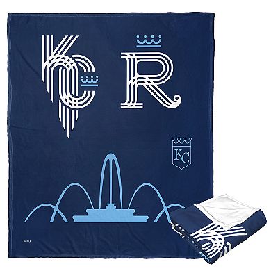 Kansas City Royals City Connect Fountains Silk Touch Throw Blanket