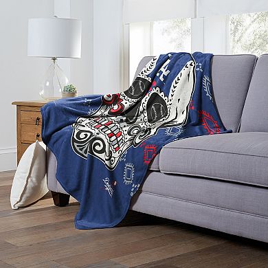 MLB Los Angeles Dodgers Sugar Skull Silk Touch Throw