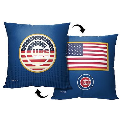Chicago Cubs Celebrate Series Americana Printed Throw Pillow