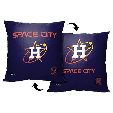 Houston Astros City Connect Space City Printed Throw Pillow