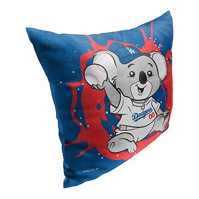 Los Angeles Dodgers Koala Printed Throw Pillow