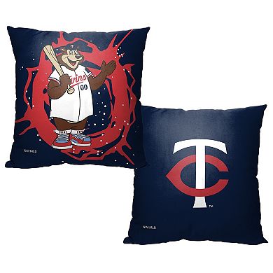 Minnesota Twins Mascot TC Bear Printed Throw Pillow