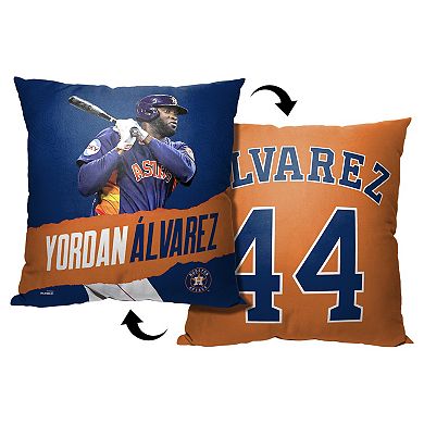 MLB Official Houston Astros 18x18 Printed Pillow