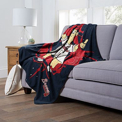 Atlanta Braves Mascot Blooper Silk Touch Throw Blanket