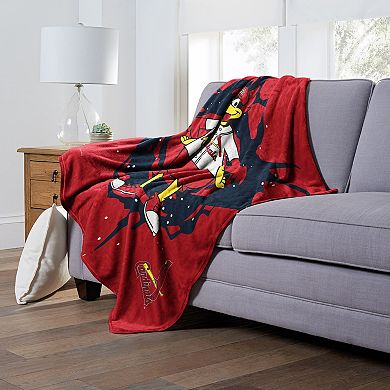 St. Louis Cardinals Mascot Fredbird Silk Touch Throw Blanket