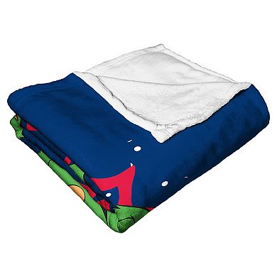 Boston Red Sox Mascot Wally the Green Monster Silk Touch Throw Blanket