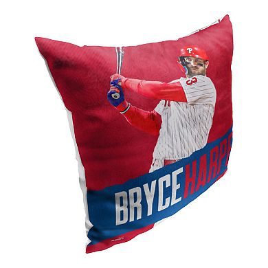 MLB Official Philadelphia Phillies 18x18 Printed Pillow