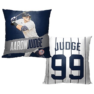 MLB Official New York Yankees 18x18 Printed Pillow