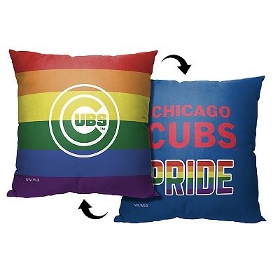 MLB Chicago Cubs Pride Series Printed Pillow - 18" x 18"