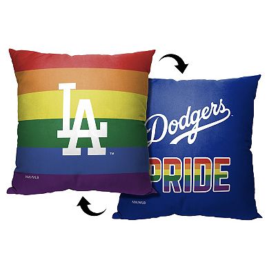 MLB Los Angeles Dodgers Pride Series Printed Pillow - 18" x 18"