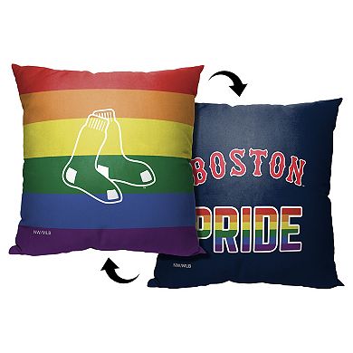 MLB Boston Red Sox Pride Series Printed Pillow - 18" x 18"