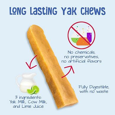 Yeti Dog Chew Flavored Natural Yak Cheese Chew