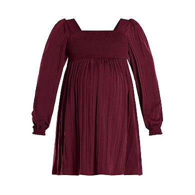 Maternity Motherhood?? Smocked Babydoll Mini Dress