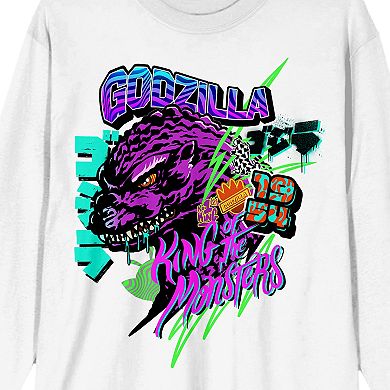 Men's Godzilla Classic King of the Monsters Long Sleeve Tee