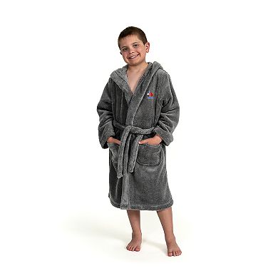 Linum Home Textiles Kids Super Plush Hooded Boat Bath Robe