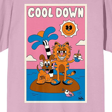Men's Garfield Cool Down Graphic Tee