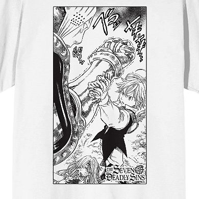 Men's Seven Deadly Sins Manga Short Sleeve Graphic Tee