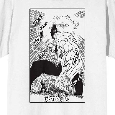 Men's Seven Deadly Sins Manga Short Sleeve Graphic Tee