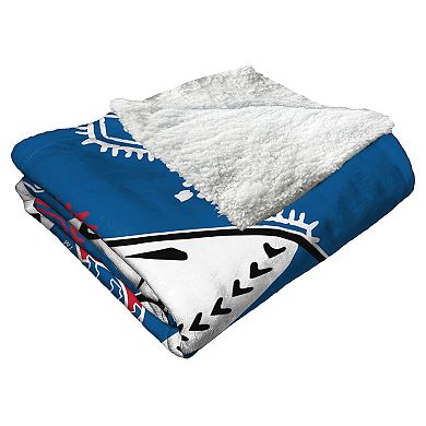 MLB Chicago Cubs Sugar Skull Silk Touch Sherpa Throw