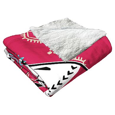 MLB Arizona Diamondbacks Sugar Skull Silk Touch Sherpa Throw