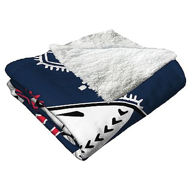 MLB Boston Red Sox Sugar Skull Silk Touch Sherpa Throw