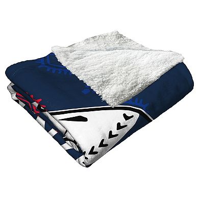 MLB New York Yankees Sugar Skull Silk Touch Sherpa Throw