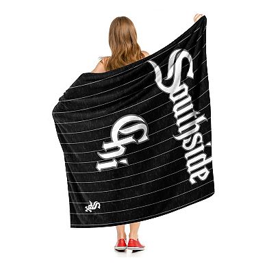 Chicago White Sox Southside Chi City Connect Silk Touch Sherpa Throw Blanket