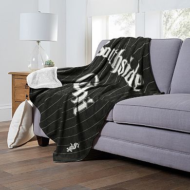 Chicago White Sox Southside Chi City Connect Silk Touch Sherpa Throw Blanket