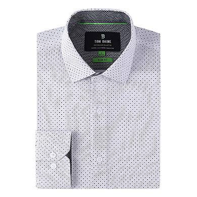 Tom Baine Mini Geometric Performance Button Down