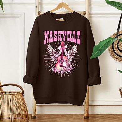 Coquette Nashville Guitar Sweatshirt