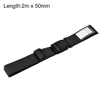 79" Luggage Straps Suitcase Belts With Buckle Label Pp Travel Bag Accessories