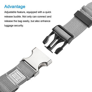 Luggage Strap, Suitcase Belt Carry Clip For Backpack Travel Accessory