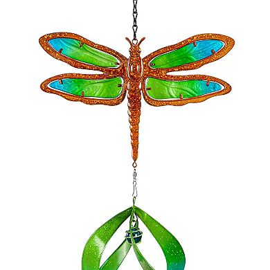 Evergreen Enterprises Dragonfly Spinning Hanging Decor