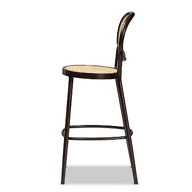 Baxton Studio Thalia Outdoor Bar Stool