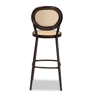 Baxton Studio Thalia Outdoor Bar Stool