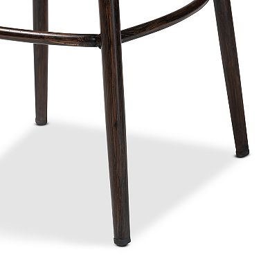 Baxton Studio Thalia Outdoor Bar Stool