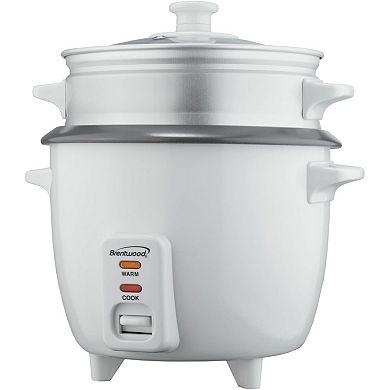 Brentwood 10-Cup Rice Cooker and Food Steamer