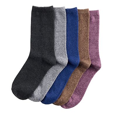 Women's Sonoma Goods For Life® Marbled Crew Socks 5-Pack