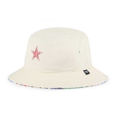 Women's '47 Natural Dallas Cowboys Pollinator Bucket Hat