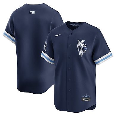 Men's Nike  Navy Kansas City Royals City Connect Limited Jersey