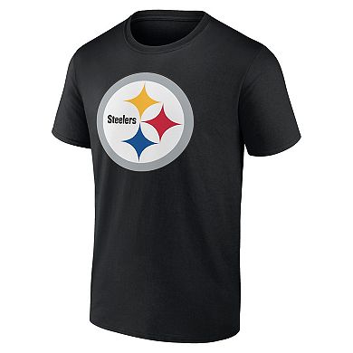 Men's Fanatics Branded Black Pittsburgh Steelers Father's Day T-Shirt