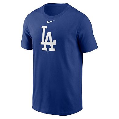 Men's Nike Royal Los Angeles Dodgers Fuse Logo T-Shirt