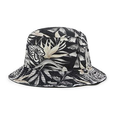 Men's '47 Black Jacksonville Jaguars Tropicalia Bucket Hat