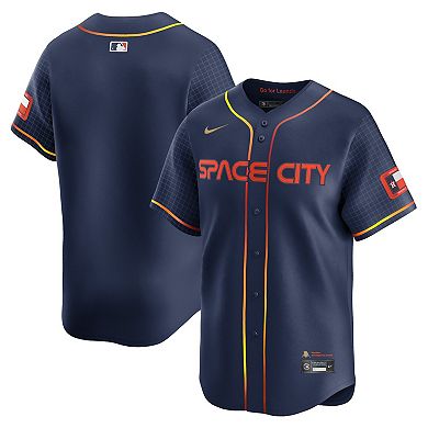 Men's Nike  Navy Houston Astros City Connect Limited Jersey