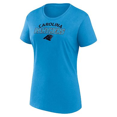 Women's Fanatics Branded Carolina Panthers Risk T-Shirt Combo Pack