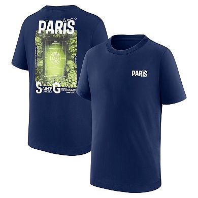 Youth Nike Navy Paris Saint-Germain Photo T-Shirt