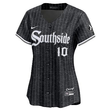 Women's Nike YoÃ¡n Moncada Black Chicago White Sox City Connect Limited Player Jersey