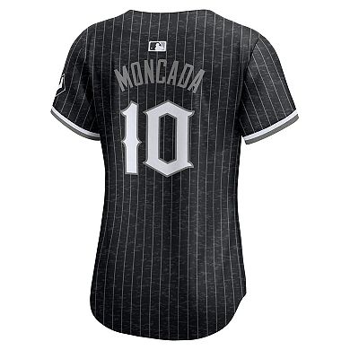 Women's Nike YoÃ¡n Moncada Black Chicago White Sox City Connect Limited Player Jersey